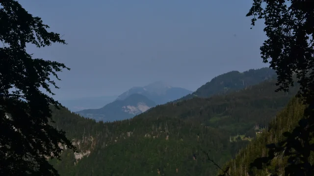 Paysage lors de la randonnée